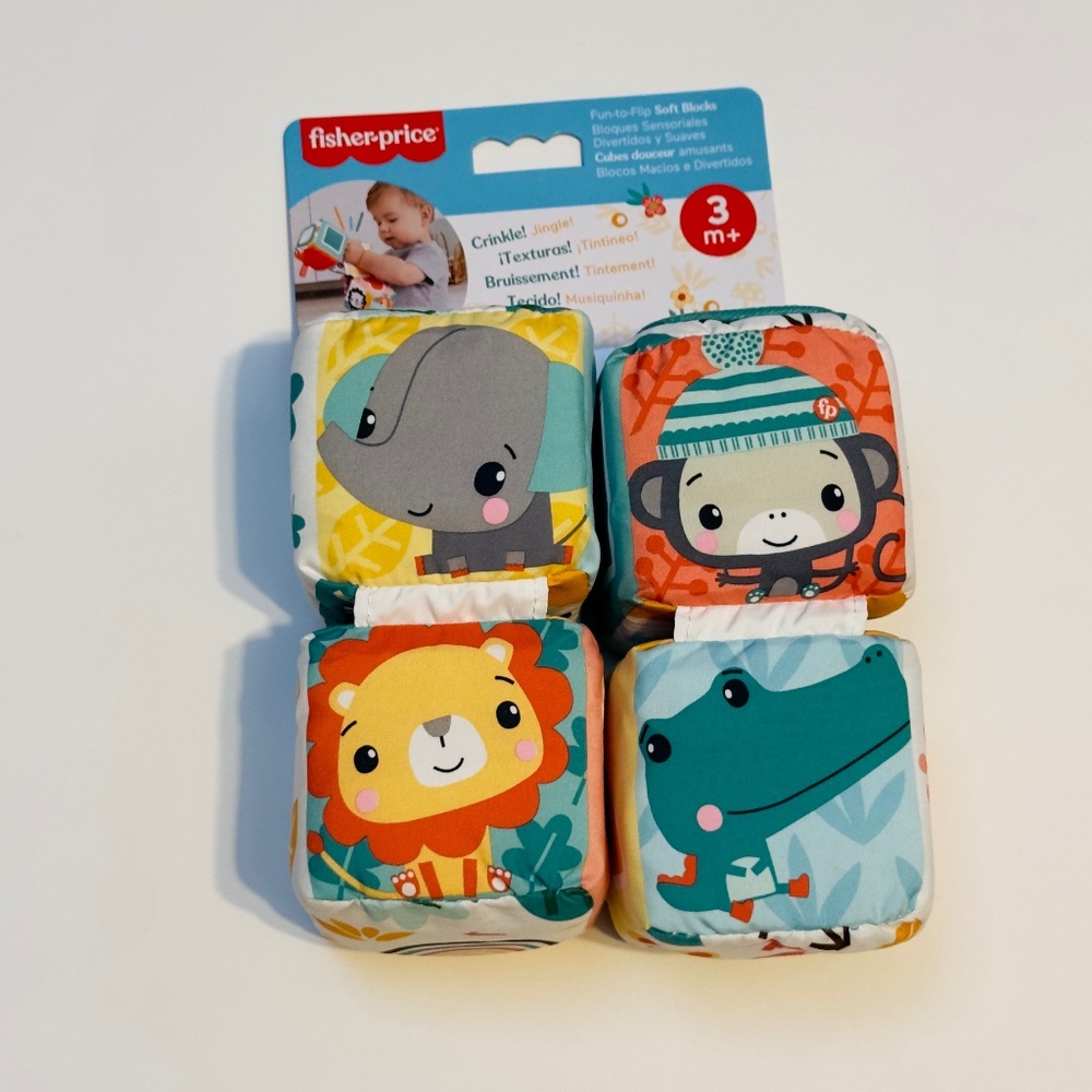Fisher Price RD Fun To Flip Soft Blocks